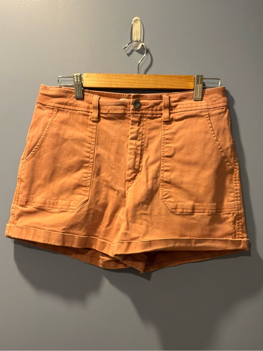 MARKET & SPRUCE Rose Cotton Utility Shorts